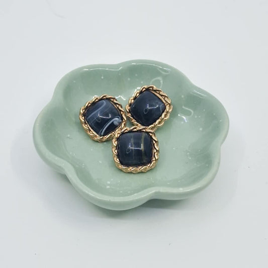 Firkantet marmorknapp