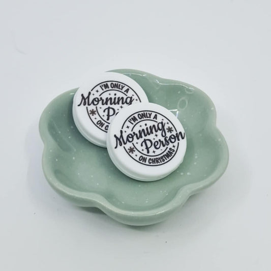 Morning person on christmas