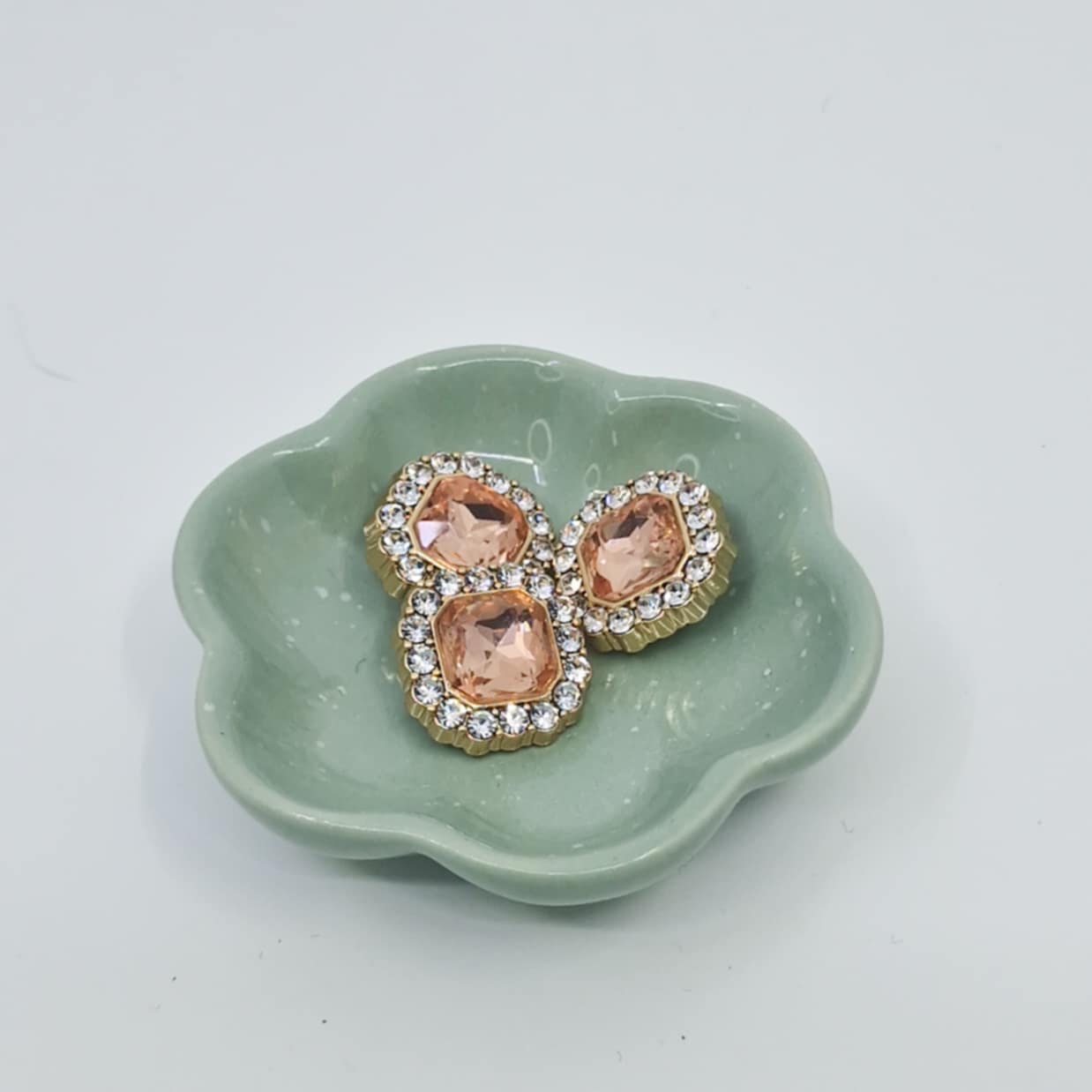 Stor firkantet knapp