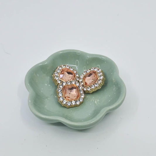 Stor firkantet knapp