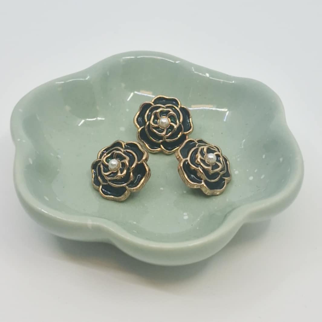 Rose med perle