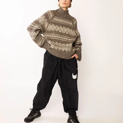 Fjæregenser strikkepakke