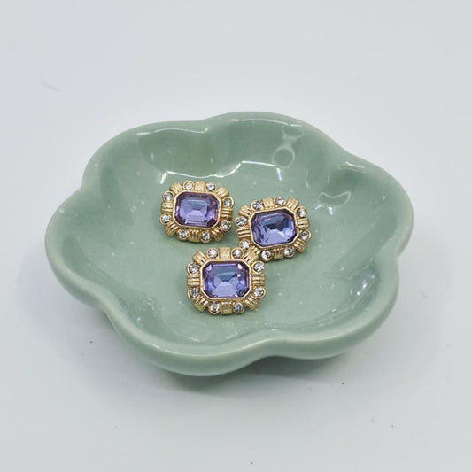 Liten firkantet knapp