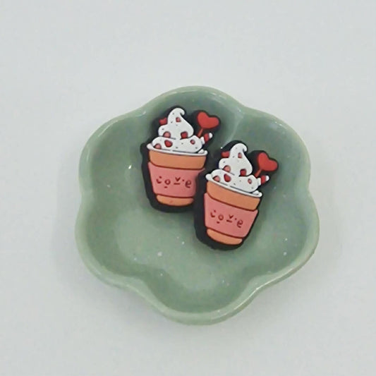 Kaffe med krem og hjerte