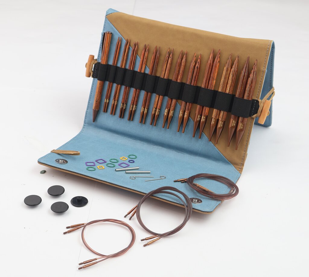 Ginger Blå, 3.5-12.0 mm Deluxesett utskiftbare pinner