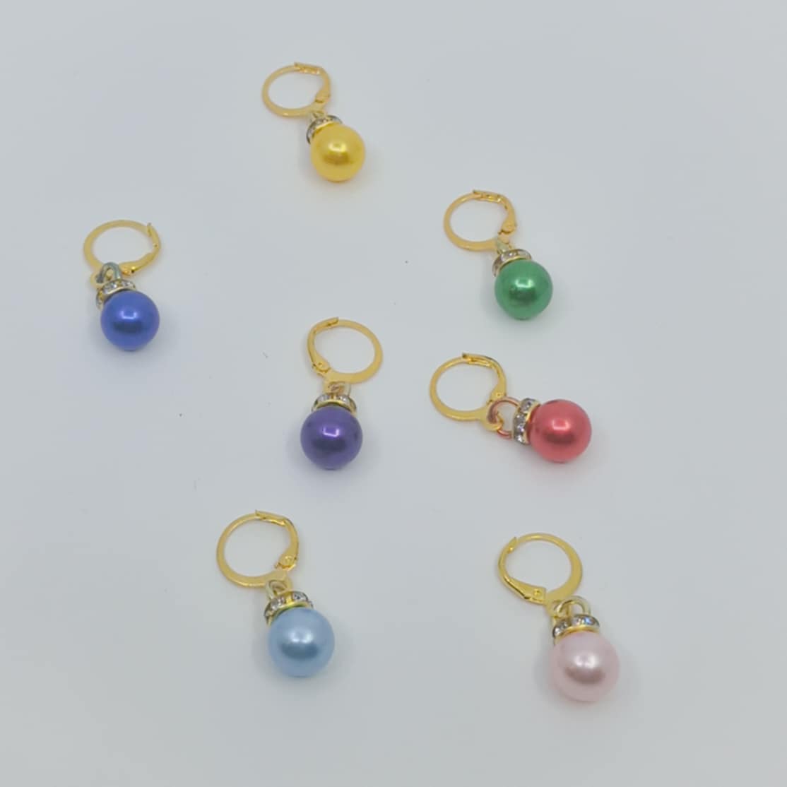 Julekuler i forskjellige farger