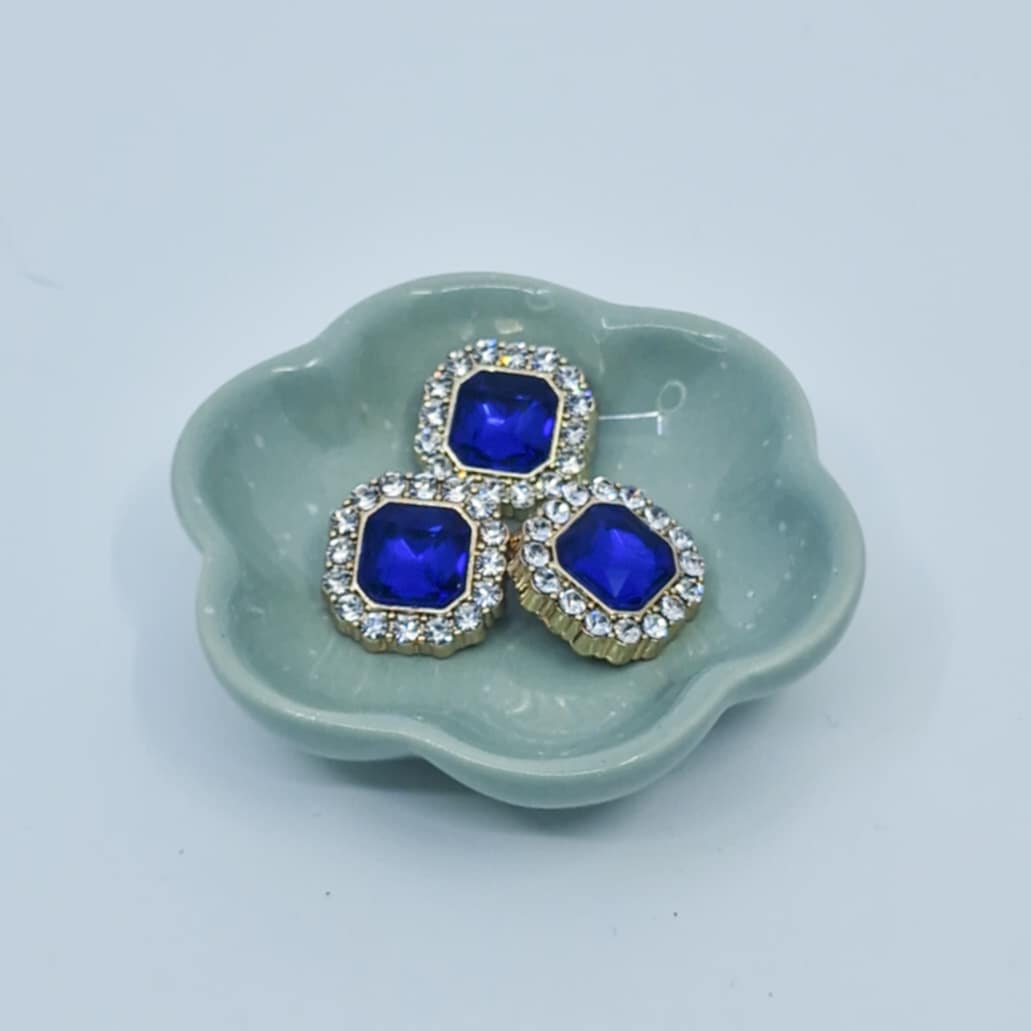 Stor firkantet knapp