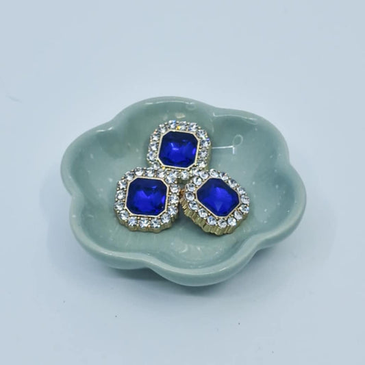 Stor firkantet knapp